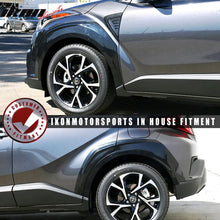 Load image into Gallery viewer, 2017-2018 Toyota CHR C-HR Aerokit Unpainted Black Fender Flares PP