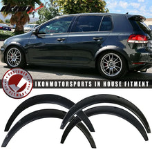 Load image into Gallery viewer, Ikon V2 Universal 50mm Front &amp; 70mm Wide Rear PU Fender Flares of 4