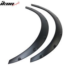 Load image into Gallery viewer, Ikon V2 Universal 50mm Wide PU Fender Flares 4 Pieces Set