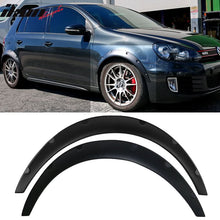 Load image into Gallery viewer, Universal Matte Black 2PCS 50mm Thickness Fender Flares Wheel Cover PU