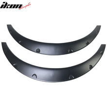 Load image into Gallery viewer, Universal Matte Black 2PCS 70mm Thickness Rear Fender Flares PU