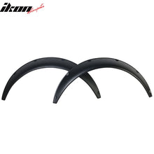 Load image into Gallery viewer, Universal Matte Black 2PCS 70mm Thickness Rear Fender Flares PU