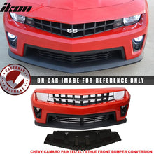Load image into Gallery viewer, Fits 10-13 Camaro ZL1 Front Bumper Paintedinferno Orange Metallic