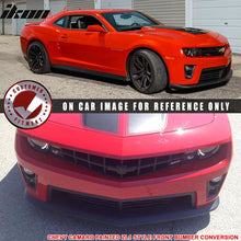 Load image into Gallery viewer, Fits 10-13 Camaro ZL1 Front Bumper Paintedinferno Orange Metallic