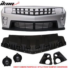 Load image into Gallery viewer, 2010-2013 Chevy Camaro ZL1 Paint # WA636R Front Bumper Conversion PP
