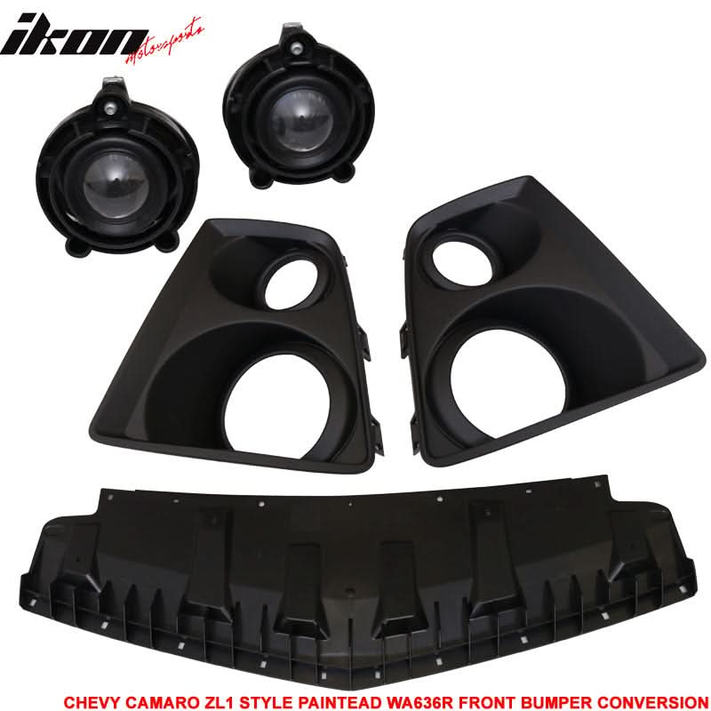 2010-2013 Chevy Camaro ZL1 Paint # WA636R Front Bumper Conversion PP
