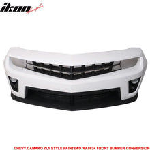 Load image into Gallery viewer, Fits 10-13 Chevy Camaro ZL1 Front Bumper Olympic White - PP