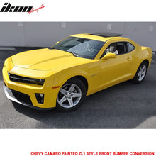 Load image into Gallery viewer, Fits 10-13 Camaro ZL1 Front Bumper Yellow - PP