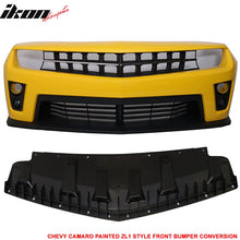 Load image into Gallery viewer, Fits 10-13 Camaro ZL1 Front Bumper Yellow - PP
