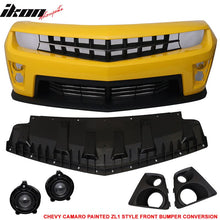 Load image into Gallery viewer, Fits 10-13 Camaro ZL1 Front Bumper Yellow - PP