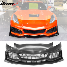 Load image into Gallery viewer, 2014-2019 Chevy Corvette C7 Front Bumper Kits Upgrade To 2019 ZR1 PP