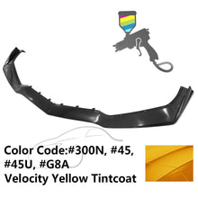 Load image into Gallery viewer, 2014-2019 Chevy Corvette C7 ZR1 Style Painted Front Bumper Lip PP