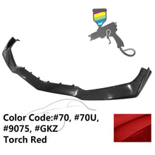 Load image into Gallery viewer, 2014-2019 Chevy Corvette C7 ZR1 Style Painted Front Bumper Lip PP