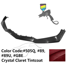 Load image into Gallery viewer, 2014-2019 Chevy Corvette C7 ZR1 Style Painted Front Bumper Lip PP