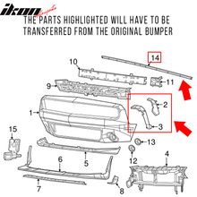 Load image into Gallery viewer, 2015-2023 Dodge Challenger Front Bumper W/ Grill Unpainted PP