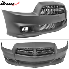Load image into Gallery viewer, 2011-2014 Dodge Charger Front Bumper Cover SRT8 Style Unpainted  PP