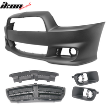Load image into Gallery viewer, 2011-2014 Dodge Charger Front Bumper Cover SRT8 Style Unpainted  PP