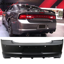 Load image into Gallery viewer, 2011-2014 Dodge Charger Unpainted Black Rear Bumper Conversion PP