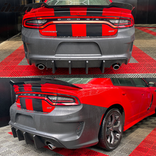 Load image into Gallery viewer, 2015-2023 Dodge Charger Standard Sedan CFL Rear Bumper Diffuser PP