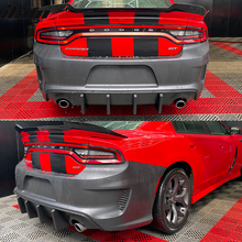 Load image into Gallery viewer, 2015-2023 Dodge Charger Standard Sedan Rear Bumper Kits Diffuser PP