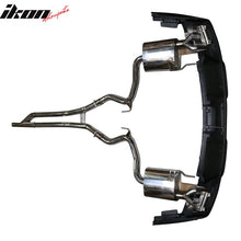 Load image into Gallery viewer, 2015-2017 Ford Mustang GT-350 Style Rear Diffuser W/ Dual Catback Tips