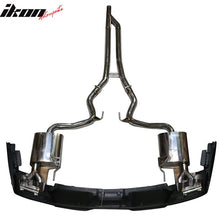 Load image into Gallery viewer, 2015-2017 Ford Mustang GT-350 Style Rear Diffuser W/ Dual Catback Tips