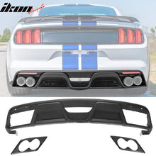 Load image into Gallery viewer, 2015-2017 Ford Mustang GT350 Style Rear Bumper Diffuser Kit PP