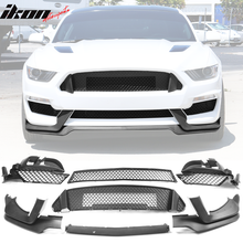 Load image into Gallery viewer, 2015-2017 Ford Mustang Front Lip Grille Fog Light Cover PP
