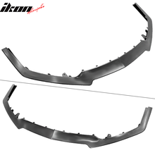 Load image into Gallery viewer, 2015-2017 Ford Mustang GT500 Style Unpainted Black Front Bumper Lip PP