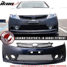 Load image into Gallery viewer, 2006-2011 Honda Civic Mug Style Paint Royal Blue Pearl Front Bumper PP