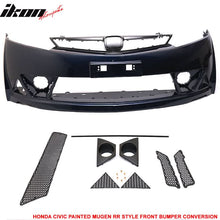 Load image into Gallery viewer, 2006-2011 Honda Civic Mug Style Paint Royal Blue Pearl Front Bumper PP