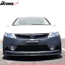 Load image into Gallery viewer, 2006-2011 Honda Civic Mugen Style Painted Taffeta White Front Bumper