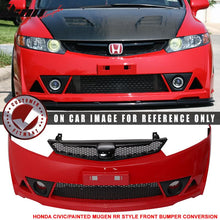 Load image into Gallery viewer, 2006-2011 Honda Civic Mugen RR Style Paint Milano Red PP Front Bumper