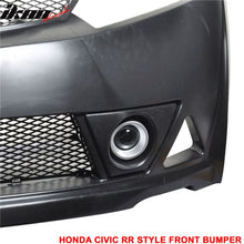 Load image into Gallery viewer, Fits 06-11 Civic Mugen RR Front Bumper &amp; Daytime Running Fog Lamp