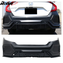 Load image into Gallery viewer, 2016-2021 Honda Civic 10th X Gen 4DR Sedan Type R Rear Bumper Cover