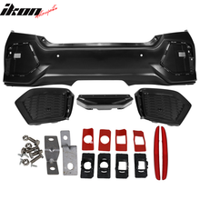 Load image into Gallery viewer, 2016-2021 Honda Civic Sedan SI Style Unpainted Rear Bumper PP + ABS