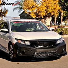 Load image into Gallery viewer, 2016-2021 Honda Civic Type-R Front Bumper + Grille + Lip Gloss Black