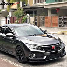 Load image into Gallery viewer, 2016-2021 Honda Civic Type R Gloss Black Front Bumper Cover &amp; Lip