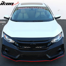 Load image into Gallery viewer, 2016-2021 Honda Civic Front Bumper + Grille + Lip Gloss Black Type-R