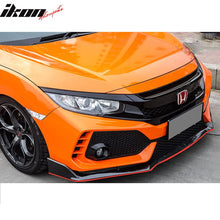 Load image into Gallery viewer, 2016-2021 Honda Civic Front Bumper + Grille + Lip Gloss Black Type-R