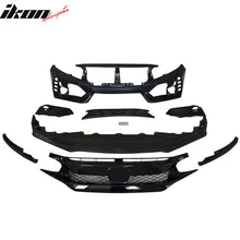 Load image into Gallery viewer, 2016-2021 Honda Civic Sedan Type R Style CTR Bumper + Lip +Grille
