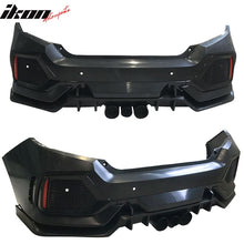 Load image into Gallery viewer, 2016-2021 Honda Civic Sedan Type R Style CTR Bumper + Lip +Grille