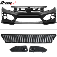 Load image into Gallery viewer, 2016-2021 Honda Civic Sedan Coupe CTR Front Bumper Conversion PP