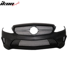 Load image into Gallery viewer, 2015-2017 Benz W205 C-Class Concept Style Front Bumper Conversion PP