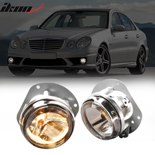 Load image into Gallery viewer, 2007-2009 Benz E Class W211 AMG Style Chrome Housing Fog Lights Lamps