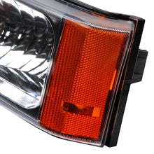Load image into Gallery viewer, 03-07 Chevrolet Avalanche Silverado Chrome Amber Bumper Lights 2PC
