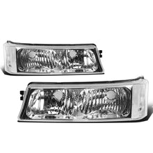 Load image into Gallery viewer, 03-07 Chevrolet Avalanche Silverado Chrome Clear Bumper Lights 2PC