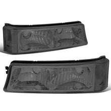 Load image into Gallery viewer, 03-07 Chevrolet Avalanche Silverado Smoke Bumper Lights 2PC