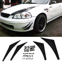Load image into Gallery viewer, Universal GMC 4 PCS Front Bumper Lip Splitter Fin Spoiler Canard