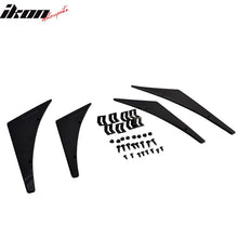 Load image into Gallery viewer, Universal GMC 4 PCS Front Bumper Lip Splitter Fin Spoiler Canard